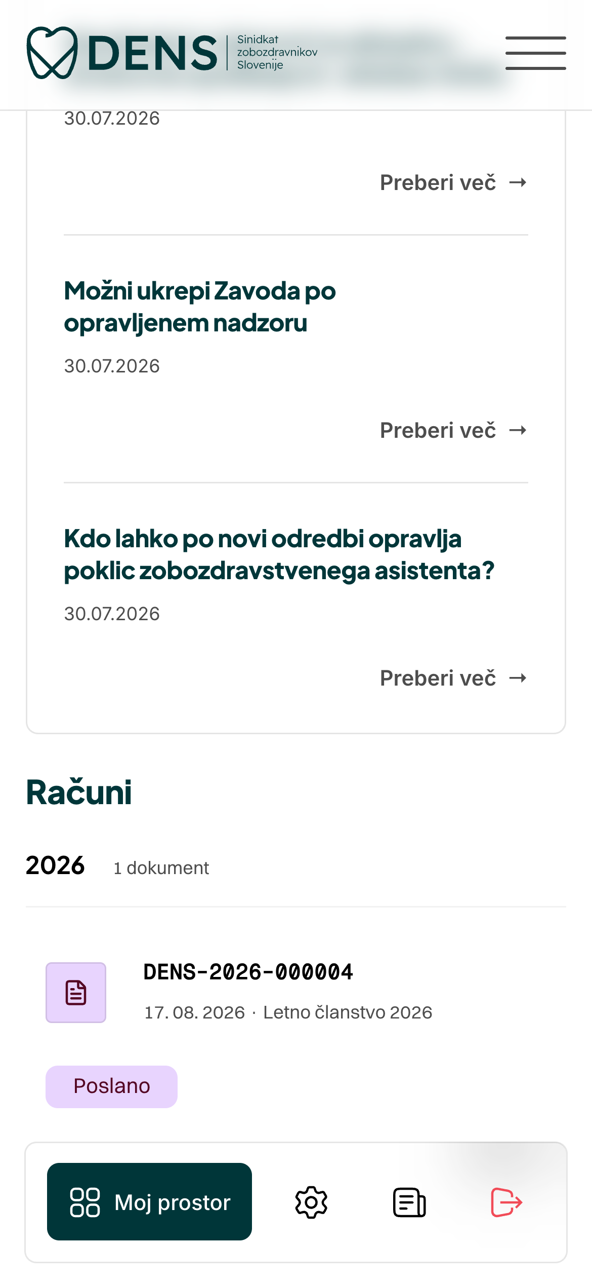 Računi na telefonu